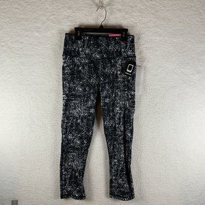 Gottex‎ Leggings Women's Medium Scratch Polyester Pockets Rachel Capri 6802